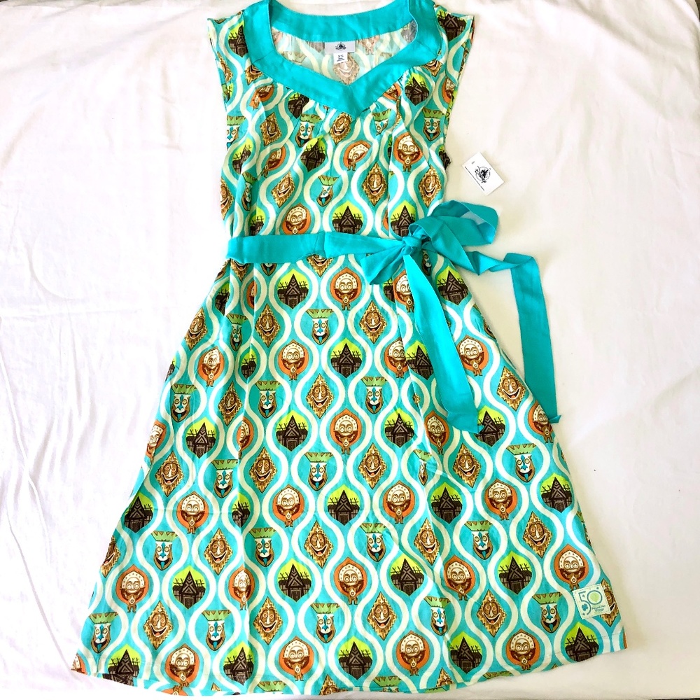 Walt Disney World 50th Anniversary Polynesian Village Resort Dress - NEW